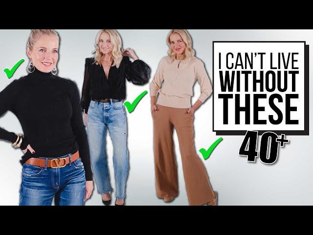 Top 10 Pieces Every Stylish Woman Over 40 Should Own This Fall 2020