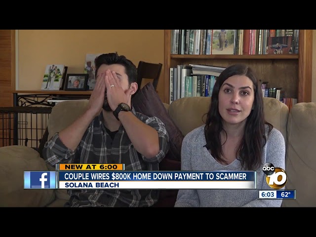 Couple wires $800,000 home down payment to scammer