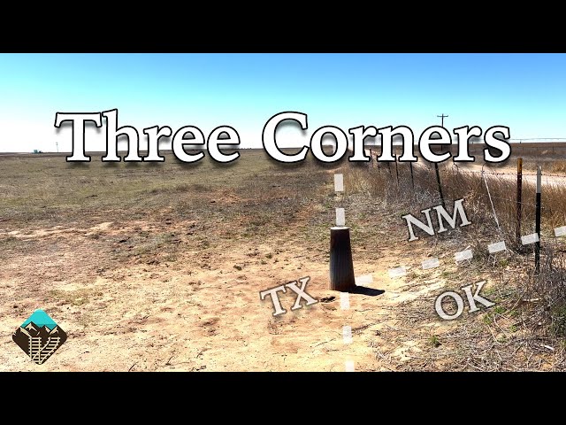 A Journey to Three Corners - Where New Mexico, Texas, and Oklahoma Meet