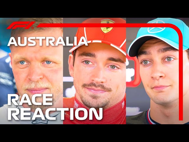 Drivers' Reaction After the Race | 2024 Australian Grand Prix