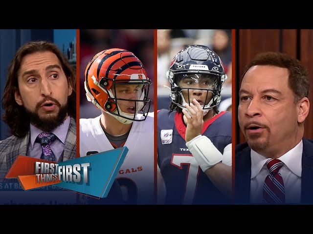 Texans vs. Bengals: Any chance CJ Stroud and Houston upset Cincy? | NFL | FIRST THINGS FIRST