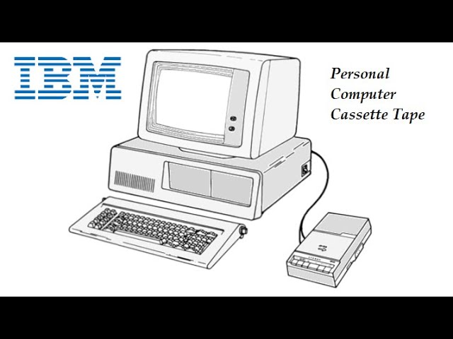 Nobody ever used the IBM PC with a cassette tape recorder... until now.