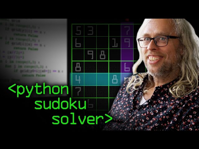 Python Sudoku Solver - Computerphile