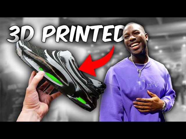 I Wore 3D PRINTED Shoes To SNEAKER CON (WHAT HAPPENED?!)