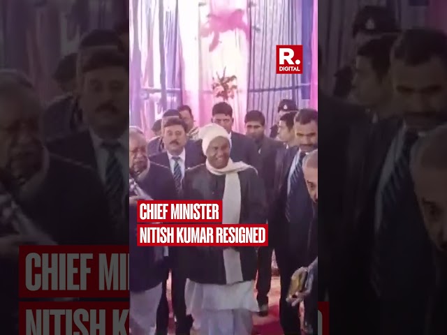 Nitish Kumar Resigns As Bihar Chief Minister, Leaves Mahagathbandhan
