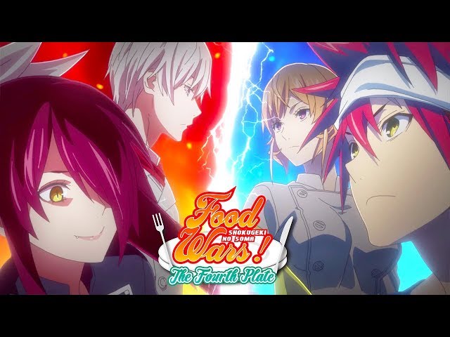 Food Wars! The Fourth Plate - Opening (HD)