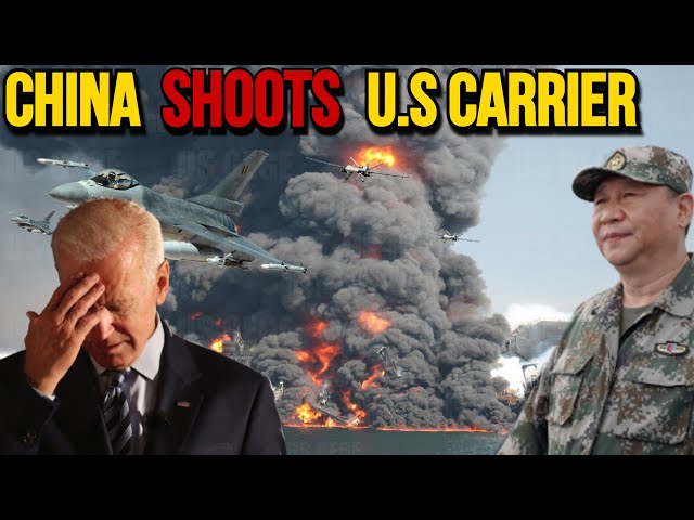 South China Sea: War fears EXPLODE as Chinese jets simulate missile attack on US carrier