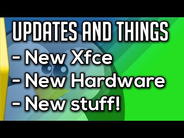 Updates on things!