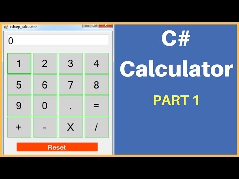 c# calculator tutorials