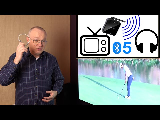TV Audio to Headphones Transmitter lag test (QUICK-VID)