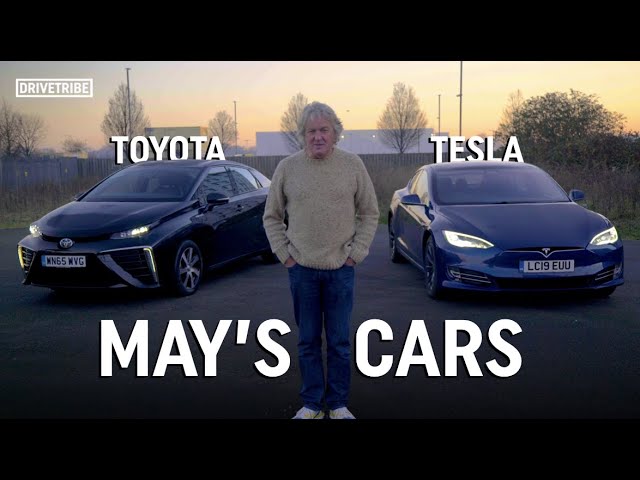 James May reviews his own cars – Tesla Model S vs Toyota Mirai