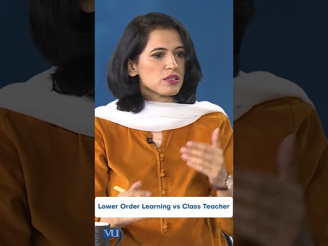Lower order Learning vs Class Teacher | Podcast with VC AIOU Dr. Nasir Mahmood