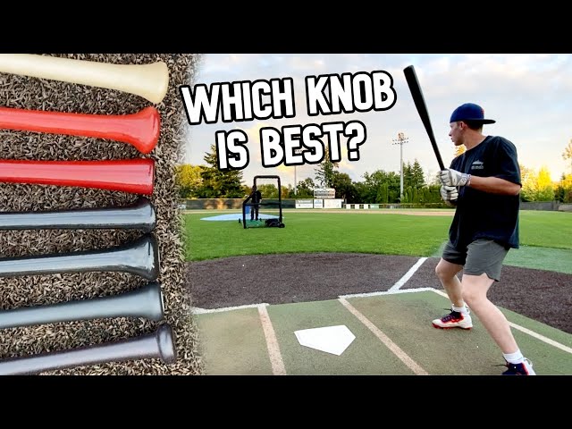 Which type of bat knob is best? | Wood Baseball Bat Reviews