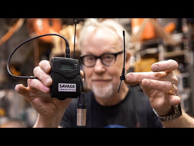 Can Adam Savage Fix Our Microphones?