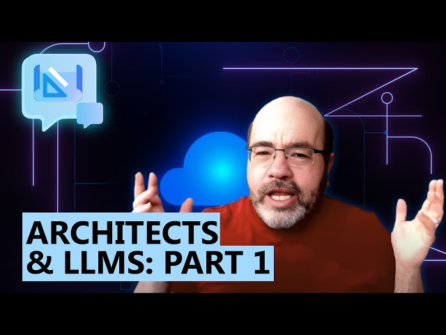 Armchair Architects: LLMs and Architects (Part 1)