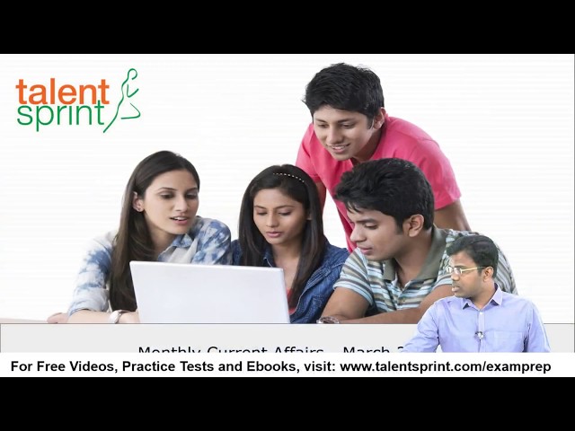 GK Quiz of March 2019 | Monthly Current Affairs | TalentSprint