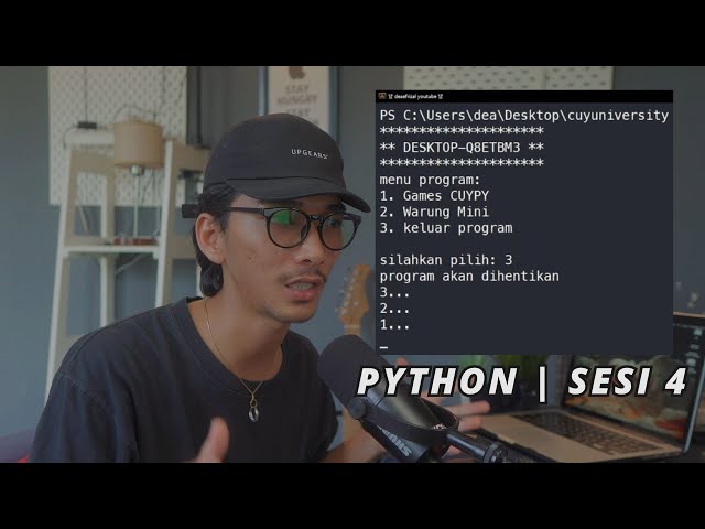 SESI 4: Belajar Python | Simple Code Cleaning