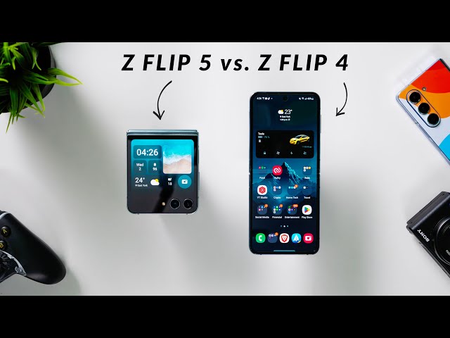 Samsung Galaxy Z Flip 5 vs Z Flip 4 - So Much Better!