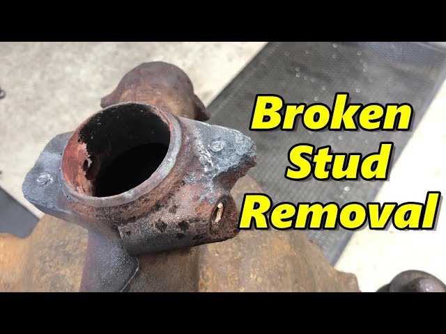 Broken Stud Removal in Exhaust Manifold