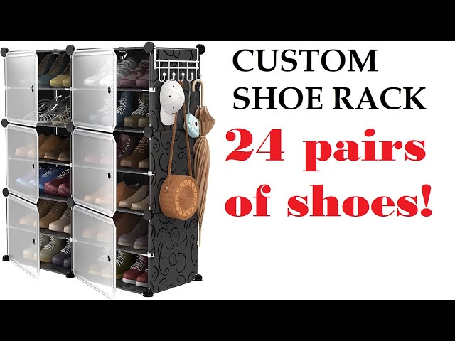 Shoe Rack Organizer 2 in 1 Storage Cabinet PORTABLE and LIGHTWEIGHT Unboxing & Review