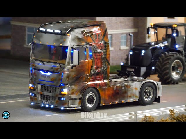 Deadpool’s Airbrushed RC Truck Dominates the Parcours at MTC Osnabrück