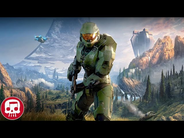 HALO INFINITE RAP by JT Music (feat. Andrea Storm Kaden) - "Give Up on the World"