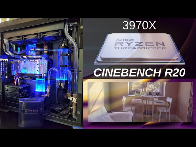 AMD Threadripper 3970X Cinebench R20