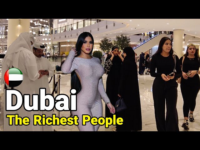 Dubai Mall , Fashion Avenue 🇦🇪 The Richest people In Dubai