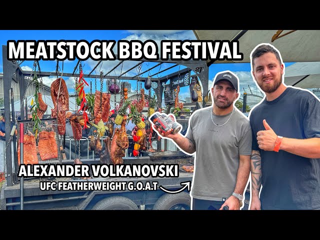 Australias BIGGEST BBQ Festival and Meeting Alexander Volkanovski