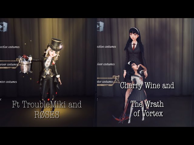 Identity V | Playing Barmaid with RØSES and TroubleMiki + Dream Witch “Tomie”