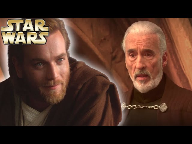 Why Did Dooku REALLY Tell Obi Wan About Sidious?