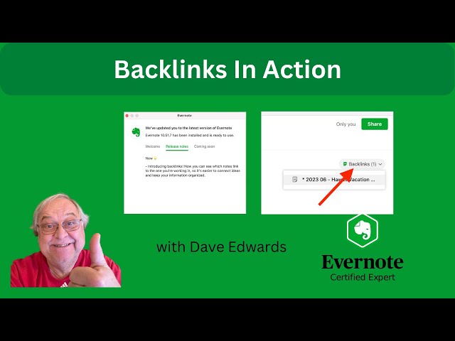 Evernote: Backlinks In Action