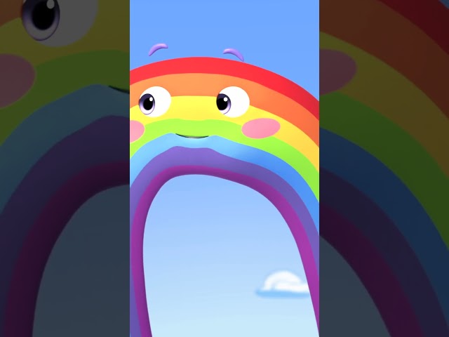 A Double Rainbow with Bowie the Rainbow !🌈 #blippi #blippiwonders
