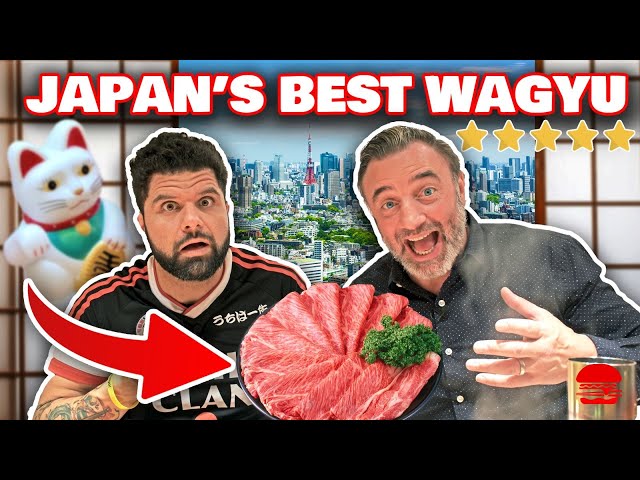 I Took @CHEFPKR to eat BEST WAGYU In Japan
