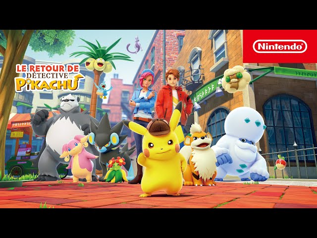 Le retour de Détective Pikachu – Sortie le 6 octobre ! (Nintendo Switch)