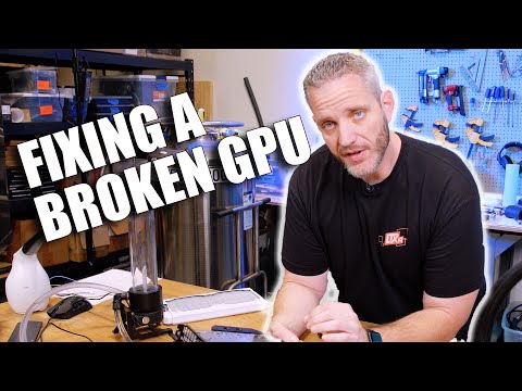 I was sent a bad GPU to try and fix from a subscriber... Can we do it?