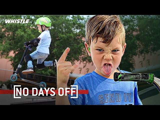 6-Year-Old YOUNGEST Stunt Scooter Rider 🔥 | Krazy Kai