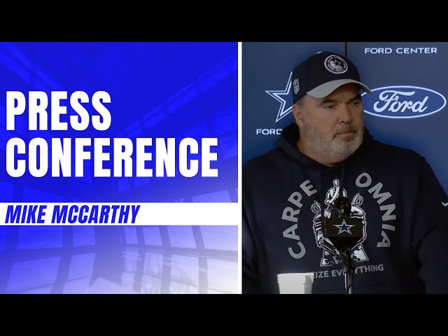 Mike McCarthy: We Need to Get Win Number 6  | Dallas Cowboys 2023