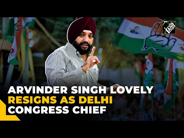Major setback for Congress! Delhi Congress chief Arvinder Singh Lovely resigns from post
