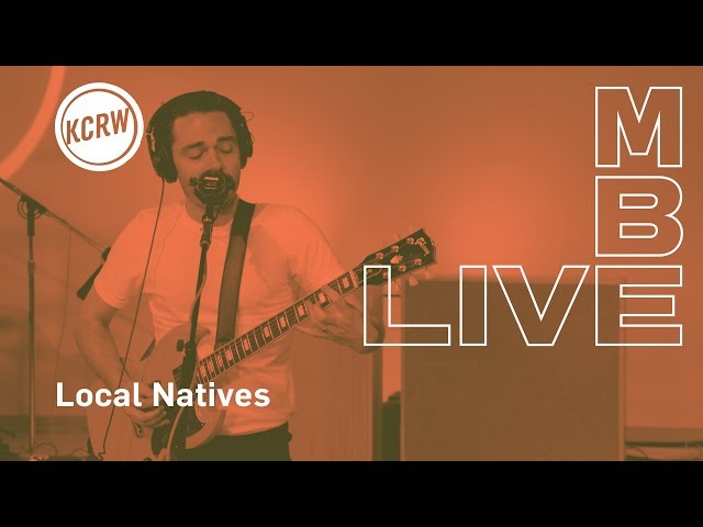 Local Natives performing "Vogue" live on KCRW