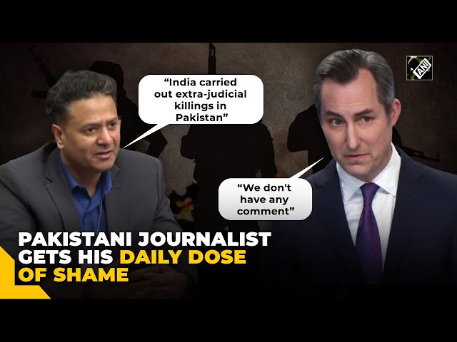 US snubs Pakistani Journalist’s question over “extra-judicial killings” allegations against India