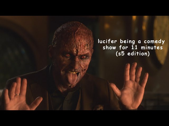 lucifer (s5) being a comedy show for 11 minutes