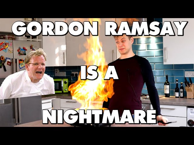 Cooking With Gordon Ramsay Is An Absolute Nightmare - This Is Why