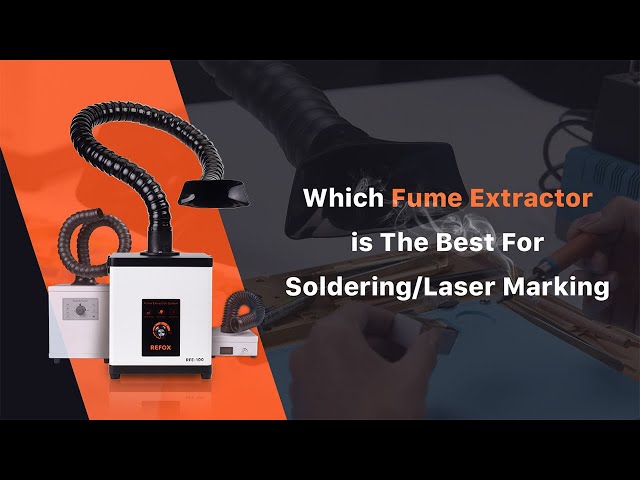Review of Three Fume Extractors | Which one is The Best For Soldering/Laser Marking
