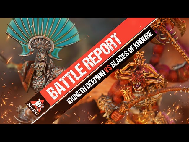 Idoneth Deepkin vs Blades of Khorne | Age of Sigmar Battle Report
