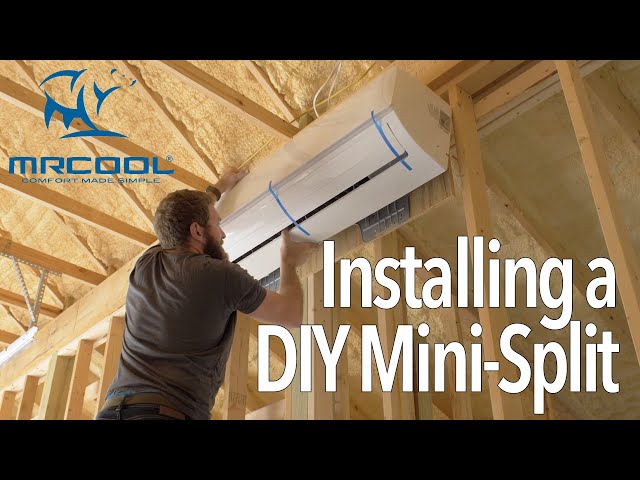 Installing a DIY Mini Split in a Garage