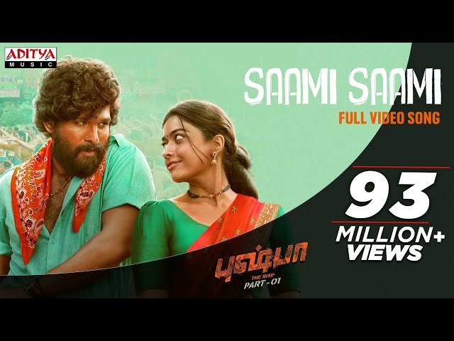 Saami Saami (Tamil) Full Video Song | Pushpa Songs | Allu Arjun, Rashmika | DSP | Sukumar