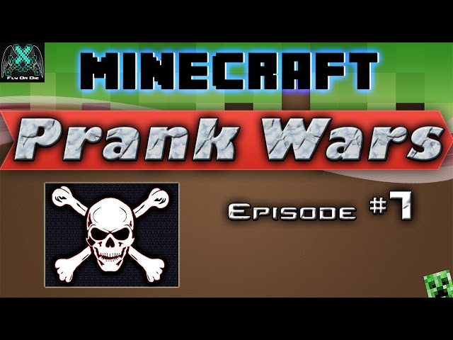 Minecraft Prank Wars!: Ep. 7 - Pit of Death Prank!