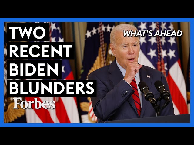 These Two Recent Biden Blunders Underscore Everything Wrong With This Administration