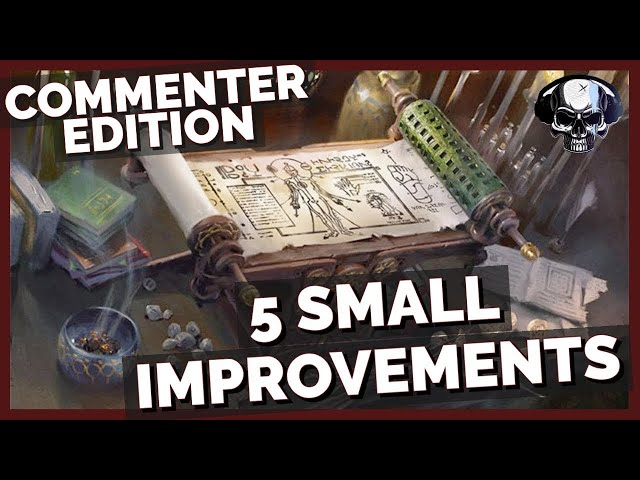 Pathfinder: WotR - 5 Small Improvements YOU'd Like To See (Commenter Edition)